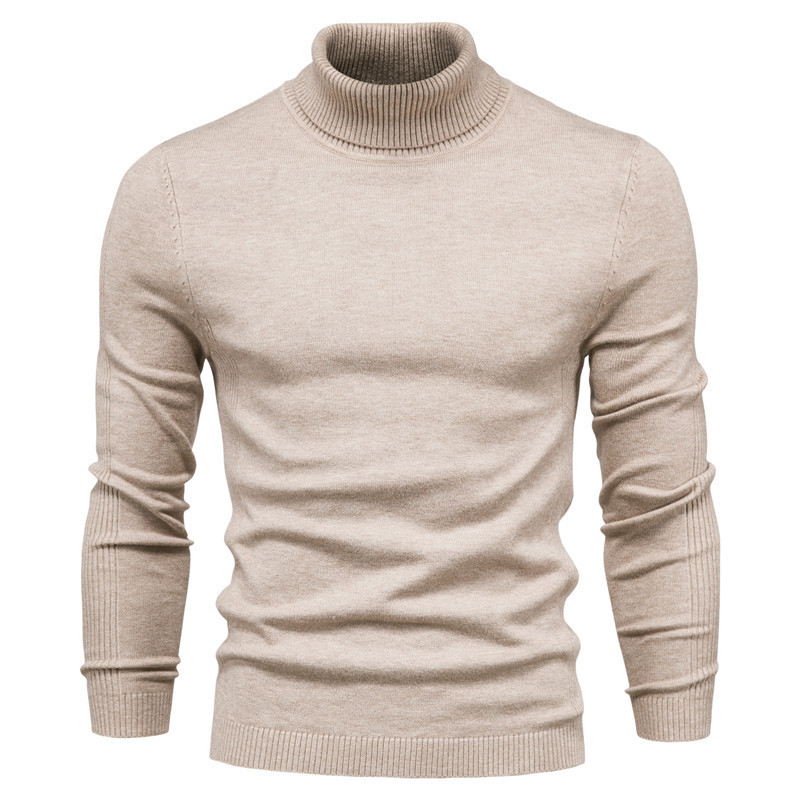 Eaton - Pull à col roulé slim-fit pour hommes