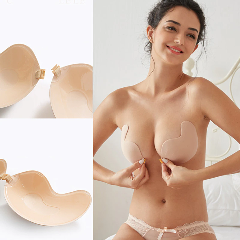 Soutien-gorge en silicone adhésif InvisiBra