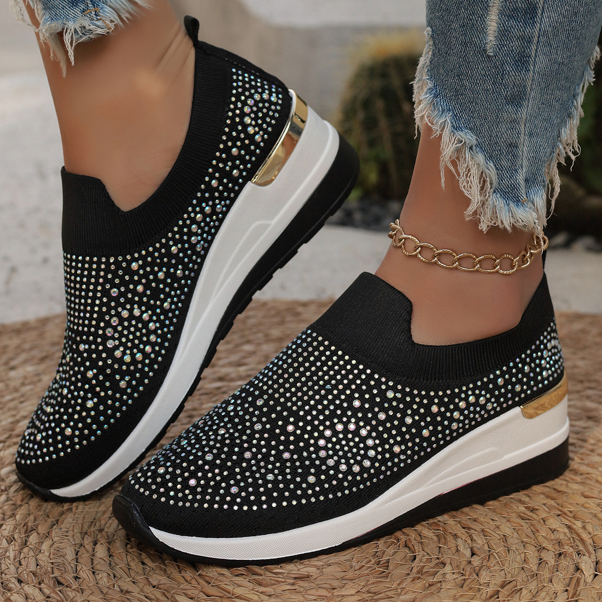 Vesna - Slip-On - Femme, Strass