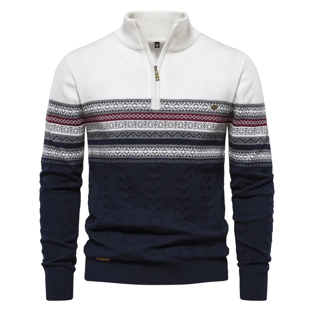 Hakim - Pull homme motif rétro