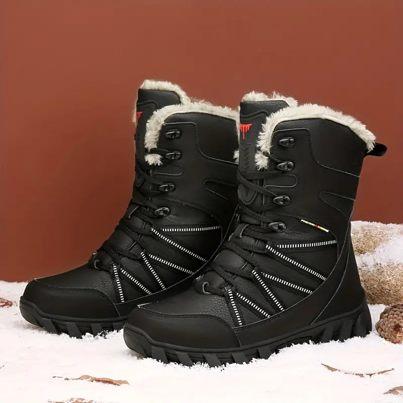 Jacob - Bottes de neige semi-hautes antidérapantes Hiver Thermal