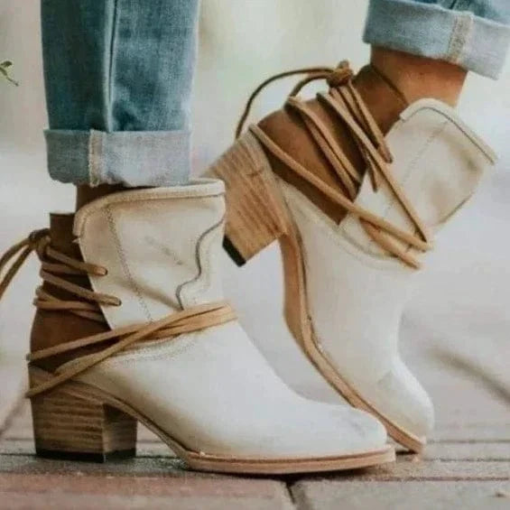 Benedikta - bottes en cuir pour femmes